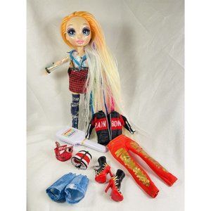 Rainbow High Fashion Doll Amaya Raine Orange Colored Hair Extra Outfits MGA 2019